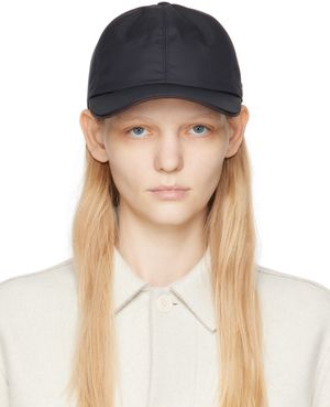 ZEGNA Navy Paneled Cap
