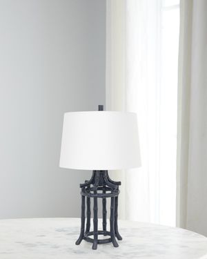 Golden Bamboo Table Lamp