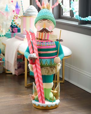 Here We Come a Waffling Bronson Nutcracker Display