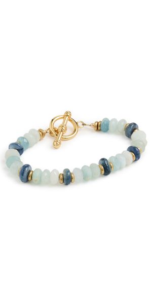 Brinker + Eliza Meg Bracelet Kyanite/Aquamarine One Size