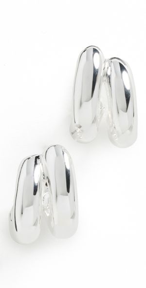 Jenny Bird Mini Florence Earrings Silver One Size