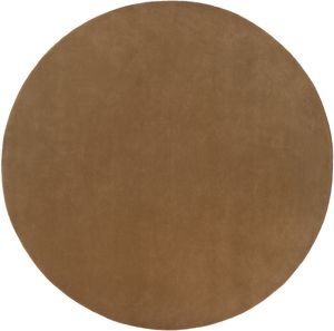ferm LIVING Tan Stille Tufted Round Rug