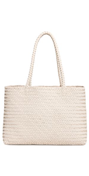Madewell Transport Early Weekender Woven Tote Alabaster One Size