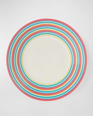 Calypso Stripe Salad Plates, Set of 4