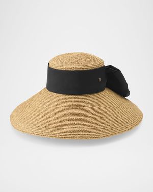 Rocco Wide-Brim Raffia Sun Hat