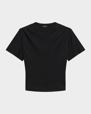 Gathered Shoulder Top