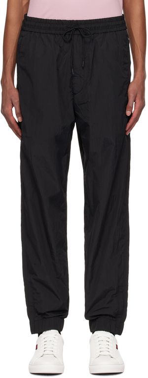 BOSS Black Taffeta Sweatpants