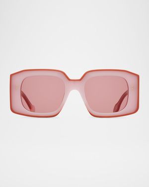 Bumper Square Acetate Sunglasses