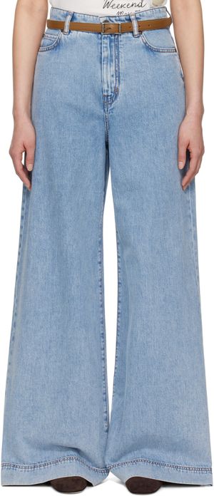 Weekend Max Mara Jean Vega bleu
