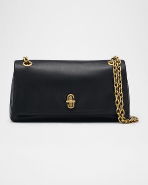 The Dual Chain Leather Mini Shoulder Bag