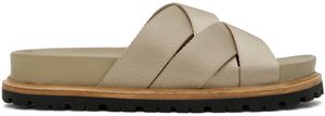 rag & bone Khaki Park Slides