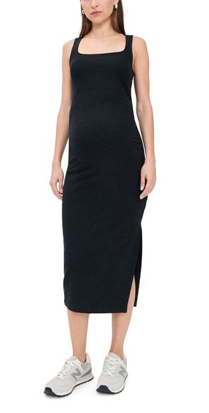 Beyond Yoga Spacedye Icon Maternity Dress Darkest Night XL