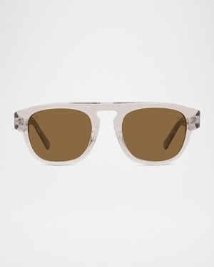 Men's Belvedere 05 Acetate Square Sunglasses
