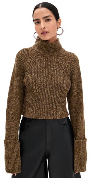 IRO Elba Sweater Brown/Yellow XS