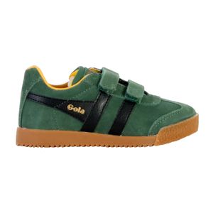 Gola - Basket cuir enfant barrier strap - Taille 35 - Vert