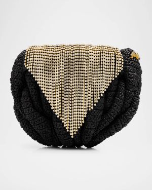 Bombe Preciosa Crochet Pochette Clutch Bag