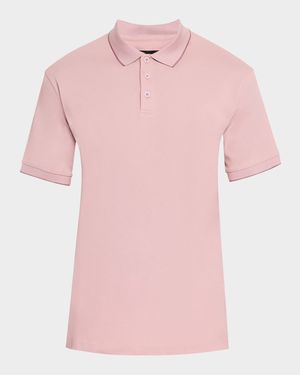 Men's Tipped Pique Polo Shirt