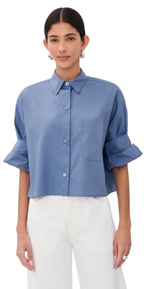 TWP Next Ex Shirt Country Blue P