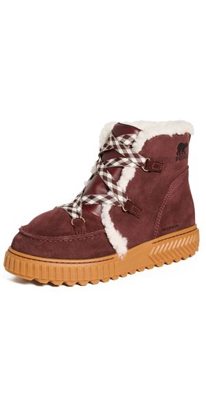 Sorel Ona Ave Alpine Boots Redwood/Gum 8