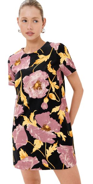 La DoubleJ Velvet Mini Swing Dress Sylph L