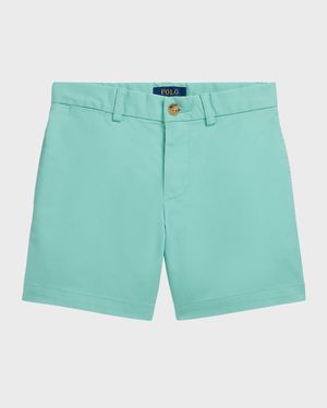 Boy's Twill Preppy Shorts, Size 2-7