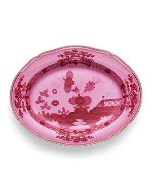 Oriente Italiano Oval Platter, Porpora