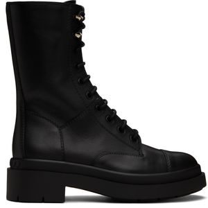 Jimmy Choo Black Nari Flat 35 Boots