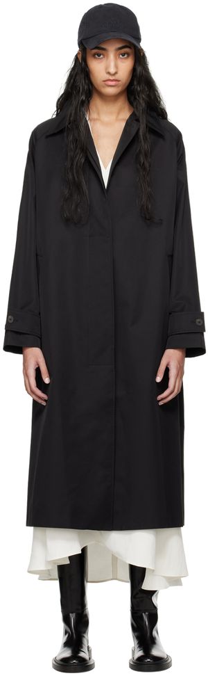 Studio Nicholson Trench Holin noir