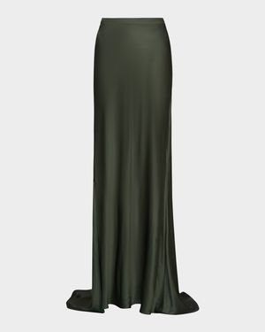 My Endless Love Satin Maxi Skirt