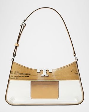 Eleanor Clear Slim Shoulder Bag