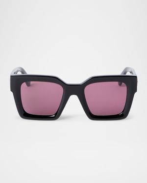 Men's Jackson Acetate Square Sunglasses