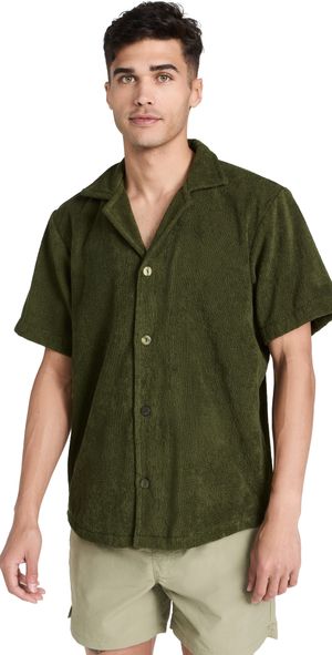 OAS Cuba Terry Shirt Army L