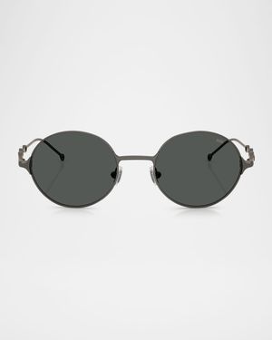 Men's DL1008 Round Sunglasses