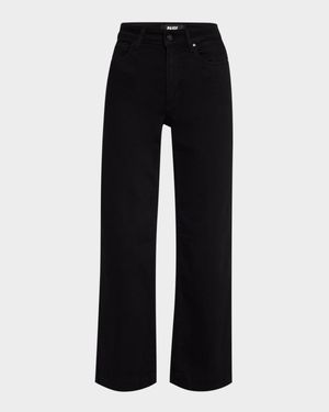 Anessa Wide-Leg Crop Jeans