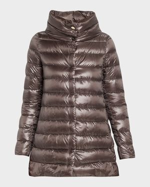 Amelia Ultra-Light A-Line Down Jacket