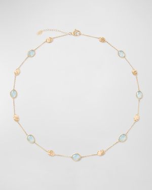 18K Siviglia Aquamarine Necklace