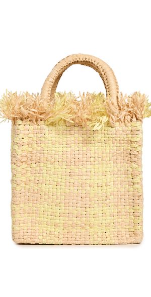 PAMELA MUNSON Check Mate Mini Bag Lemon One Size