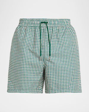 Men's Lowell Printed Swim Trunks