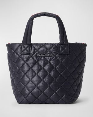 Metro Deluxe Micro Quilted Crossbody Tote Bag