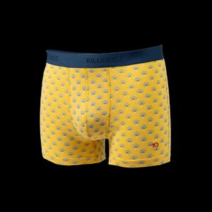 Billybelt - Boxer en coton biologique - Taille XL - Jaune