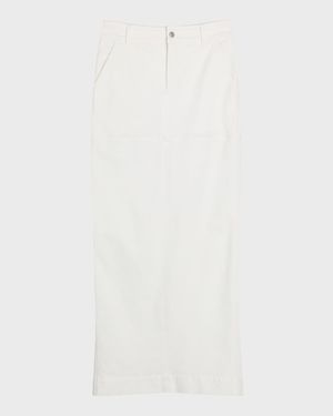 Hunter Denim Maxi Skirt