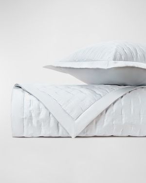 Fil Coupe Quilting Coverlet and Shams