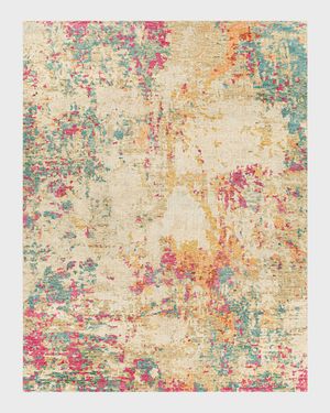 Benjamin Hand-Knotted Wool Rug, 6' x 9'