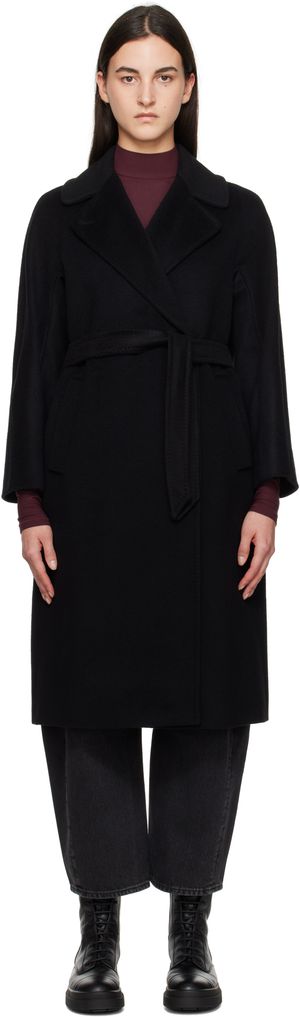 Weekend Max Mara Black Resina Coat