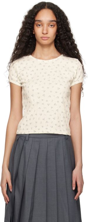 Dunst Off-White Essential Slim-Fit T-shirt