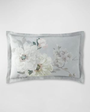 Fleur Blanche Platinum King Sham