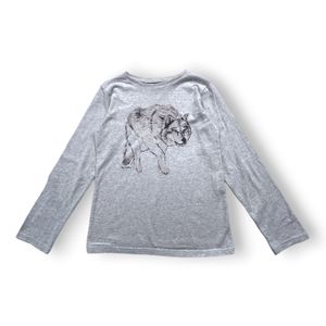 Arsene Et Les Pipelettes - Seconde Main - T-shirt enfant gris - 8 ans - Taille 8A - Gris