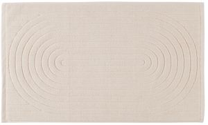 Baina Beige Martha Bath Mat