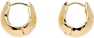 Mondo Mondo Gold Cosmopolitan Hoop Earrings