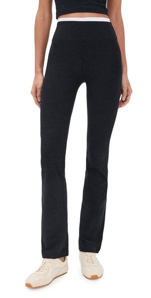 Beyond Yoga Spacedye Layered Bootcut Pants Darkest Night S